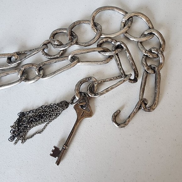 Large Link Chain Belt "EUC" - Picture 3 of 16